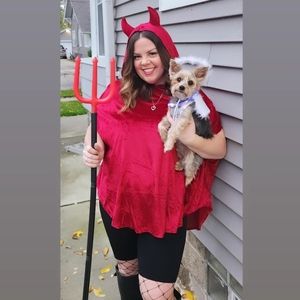 🔥🔥Sexy devil with angel dog costumes